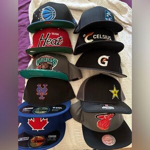 Hats for sale 6 used hats 4 new hats